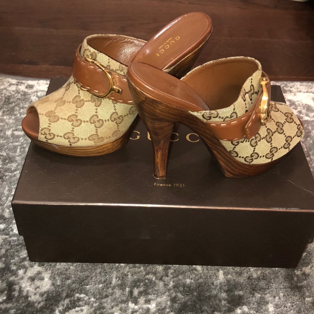 Gucci Stirrup Clogs